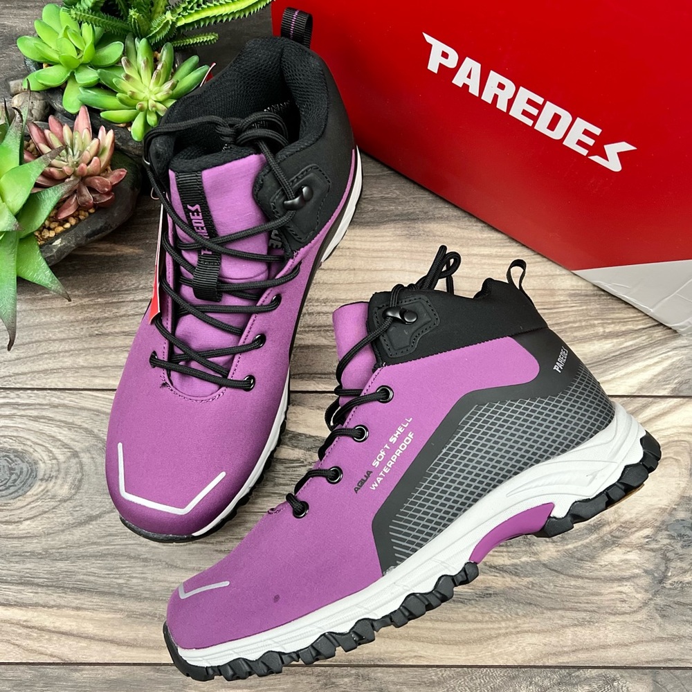 NIB Paredes Grazalema Hiking Trekking Sneaker Boots 8 39 Made in Spain - Picture 1 of 11